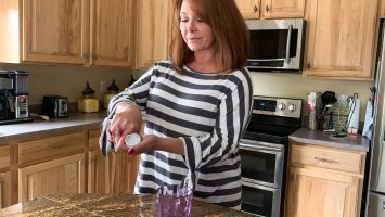 Michelle Skeldon takes daily medication to control reflux caused by GERD. After being treated for asthma for more than a decade, a correct diagnosis provided effective treatment and relief from severe breathing problems.